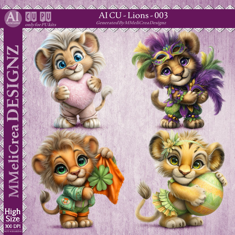 (image for) AI - Lions - CU003 (CU4PU/PNG)